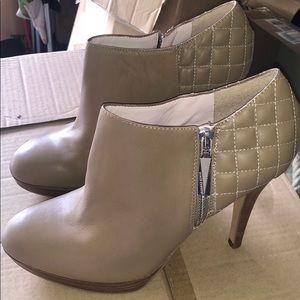 Taupe booties
